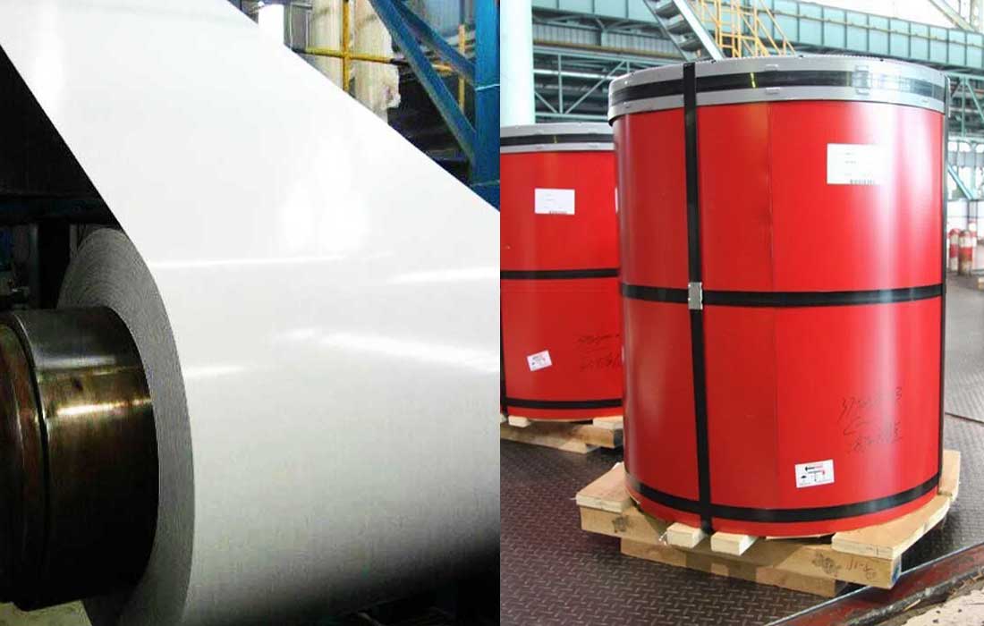 ورق گالوانیزه با روکش پلی استر