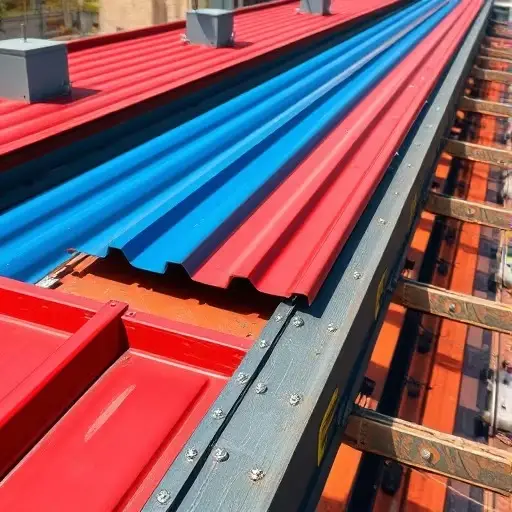 تصویر تیزه پالونی رنگی