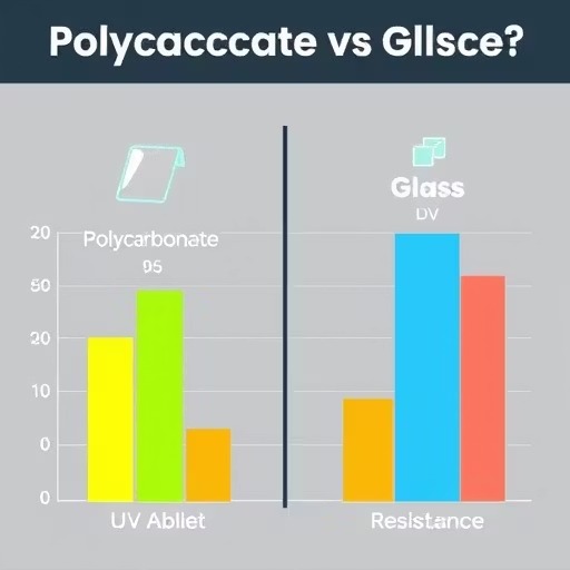 مقایسه عمر مفید پلی کربنات با شیشه