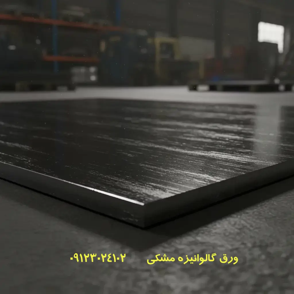 قیمت ورق گالوانیزه مشکی